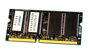 256 MB SO-DIMM 144-pin PC-133 Printer-RAM  Ricoh G3325700B  für Savin SLP 38C