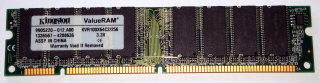 256 MB SD-RAM 168-pin PC-100 non-ECC  Kingston KVR100X64C2/256   9905220   double-sided