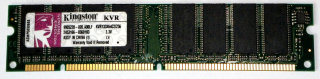 256 MB SD-RAM 168-pin PC-133U non-ECC  CL2  Kingston KVR133X64C2/256   9905220   single-sided