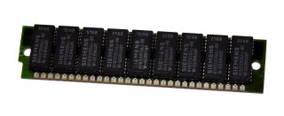 1 MB Simm 30-pin mit Parity 80 ns 9-Chip 1Mx9  Chips: 9x Siemens HYB511000AJ-80