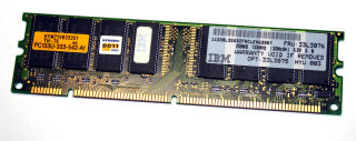 256 MB SD-RAM 168-pin PC-133 non-ECC CL3 Hynix HYM71V633201 TH-75   FRU: 33L3076