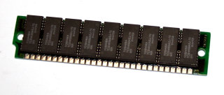 4 MB Simm 30-pin Parity 70 ns 9-Chip 4Mx9 (Chips: 9x Toshiba TC514100ASJ-70)