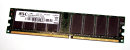 1 GB DDR-RAM 184-pin PC-3200U non-ECC CL3  MSC...