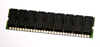 1 MB Simm 30-pin Parity 70 ns 9-Chip 1Mx9  (Chips: 9x Fujitsu 81C1000A-70)