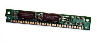 1 MB Simm Memory 30-pin non-Parity 80 ns 2-Chip Motorola MCM81430S