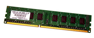 1 GB DDR3-RAM 240-pin PC3-10600U non-ECC  Unifosa GU502203EP0201