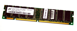 256 MB SD-RAM 168-pin PC-133U non-ECC CL2 Micron MT16LSDT3264AG-13EG3