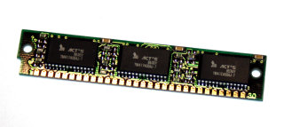 4 MB Simm 30-pin 70 ns 3-Chip 4Mx9 Chips: 2x ACT TM417400AJ-7 + 1x TM41C400AJ-7
