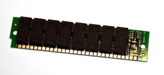 4 MB Simm 30-pin 70 ns 8-Chip 4Mx8 non-Parity  Chips: 8x Siemens HYB514100BJ-70