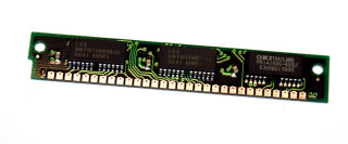 4 MB Simm 30-pin 60 ns 3-Chip 4Mx9  Chips: 2x LG Semicon GM71C17400BJ6 + 1x OKI M514100C-60SJ