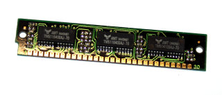 4 MB Simm 30-pin 70 ns 3-Chip 4Mx9 Parity  Chips: 2x AMT TM5116400AJ-70 + 1x AMT TM514100AJ-70