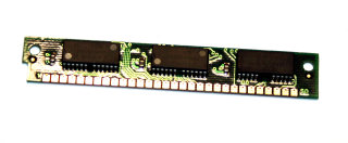 4 MB Simm Memory 30-pin 70 ns 3-Chip Parity Chips: 2x Texas Instruments TMS417400DJ-70 + 1x Motorola MCM54100AN60