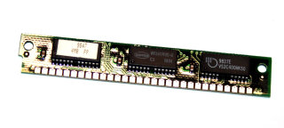 4 MB Simm 30-pin 60 ns 3-Chip 4Mx9 Parity Chips: 2x Waffer WF2617400-6 + 1x Mosel Vitelic V53C400HK50