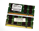 4 GB DDR2 RAM (2 x 2 GB-Kit) 200-pin SO-DIMM PC2-6400S...