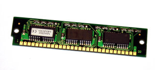 4 MB Simm 30-pin 60 ns 3-Chip 4Mx9 Parity Chips: 3x S4004SB1DJ-3K