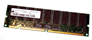 128 MB SD-RAM 168-pin PC-100R CL3 Registered-ECC Micron MT18LSDT1672G-10CB1