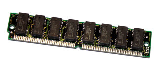 8 MB FPM-RAM 72-pin 2Mx32 non-Parity PS/2 Simm 70 ns  Chips:16x Fujitsu 814400A-70