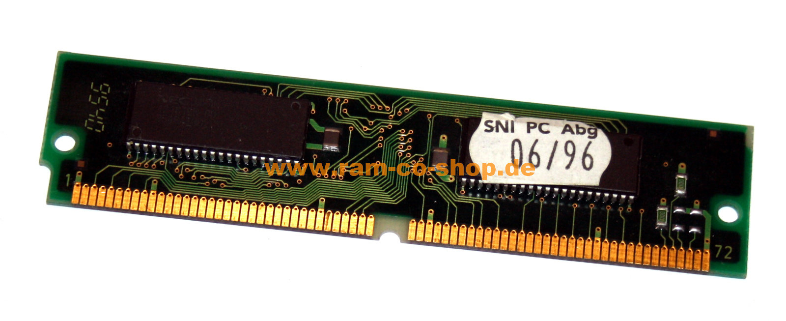 4 MB EDO-RAM non-Parity 60 ns 72-pin PS/2 Memory 'NEC MC-421000F32FA-, €  2,99