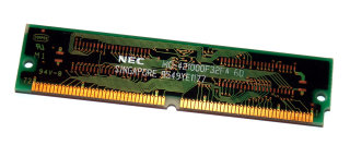 4 MB EDO-RAM non-Parity 60 ns 72-pin PS/2 Memory 'NEC MC-421000F32FA-60'