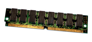 4 MB FPM-RAM 72-pin non-Parity PS/2 Simm 70 ns Chips: 8x Hyundai HY514400AJ-70