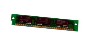 1 MB Simm 30-pin 70 ns 3-Chip 1Mx9 Chips: 2x Samsung KM44C1000BJ-7 + 1x  Siemens HYB511000BJ-70   g