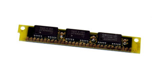 1 MB Simm 30-pin 1Mx9 Parity 70 ns 3-Chip  Chips: 2x Micron MT4C4001JDJ-7 + 1x OKI M511000B-70J