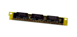 1 MB Simm 30-pin 70 ns 3-Chip 1Mx9 Parity Chips: 2x MT4C4001JDJ-7 + 1x OKI M511000B-70J   g