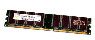 1 GB DDR-RAM 184-pin PC-3200U non-ECC  Aeneon AED760UD00-500-P