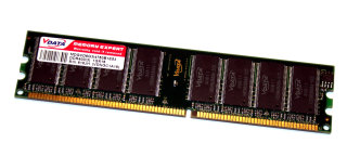 1 GB DDR-RAM 184-pin PC-3200U nonECC  VDATA MDGVD6G3I4750B1E53