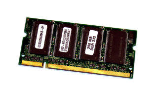 256 MB DDR-RAM 200-pin SO-DIMM PC-2700S  333MHz  Unigen UG032D6688KR-DH