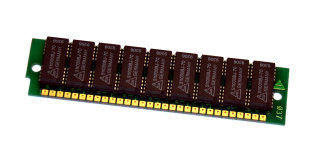 1 MB Simm 30-pin 70 ns mit Parity 9-Chip 1Mx9  Chips: 9x 511000BJ-70