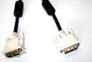 DVI-Displaycable 1,8m DVI-D 18+1 Single-Link Resolution max. 1920 x 1200 (condition: like new)