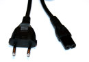 Power cable (1.8m) with Euro plug + C7 connector  (also...
