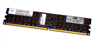 2 GB DDR2-RAM 240-pin Registered ECC 2Rx4 PC2-5300P Nanya NT2GT72U4NA2BV-3C