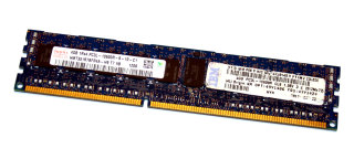 4 GB DDR3-RAM 240-pin Registered ECC 1Rx4 PC3L-10600R Hynix HMT351R7BFR4A-H9 T7 AB   nicht für PC!