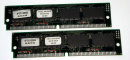 64 MB EDO-RAM (2 x 32 MB) 72-pin PS/2-Memory 60 ns   4Chip-Variante, single-sided