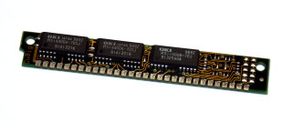 1 MB Simm 30-pin 70 ns 3-Chip 1Mx9 Parity (Chips: 2x OKI M514400A-70SJ + 1x M511000B-70J)   s