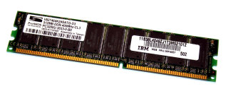 512 MB DDR-RAM 184-pin PC-3200 ECC CL3  ProMOS V827464K24SATG-D3
