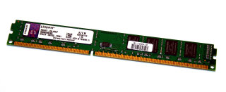 4 GB DDR3-RAM 240-pin PC3-12800U non-ECC CL11  Kingston KVR16N11/4   Low-Profil