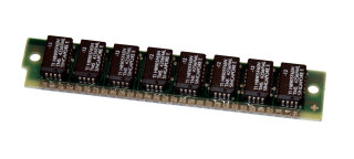 256 kB Simm Memory 30-pin 120 ns 8-Chip 256kx8 non-Parity Texas Instruments TM4256HU8-12L