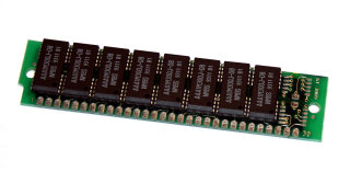 1 MB Simm 30-pin 80 ns  8-Chip 1Mx8  non-Parity  Chips: 8x NMBS AAA1M300J-08   s