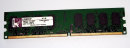 2 Go DDR2-RAM 240 broches PC2-5300U non ECC Kingston...
