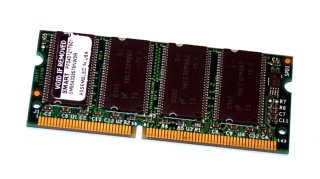 256 MB SO-DIMM 144-pin SD-RAM PC-133   Smart Modular SM564328578NW3R