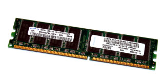 1 GB DDR-RAM 184-pin PC-2700U non-ECC Memory  Samsung M368L2923CUN-CB3