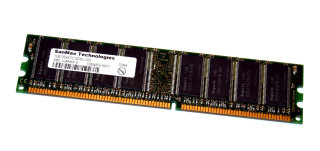 1 GB DDR-RAM 184-pin PC-3200U non-ECC  CL3  SanMax SMD-1G48H6P-D
