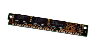 1 MB Simm 30-pin Parity 70 ns 3-Chip 1Mx9  (Chips: 2x NEC 424400-70 + 1x Vitelic V53C100FK70)