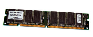 256 MB SD-RAM 168-pin PC-133U non-ECC  Kingston KVR133X64C2/256  9905121  double sided