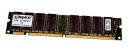 128 MB SD-RAM 168-pin PC-133 non-ECC Kingston...