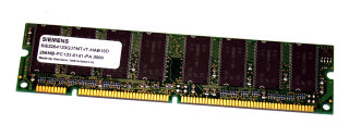 256 MB SD-RAM 168-pin PC-133U non-ECC  Siemens SIE3264133G07MT-IT-HAB16D