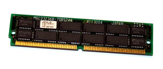 8 MB FPM-RAM 2Mx36 mit Parity 70 ns 72-pin PS/2-Simm OKI MSC23236B-70BS24A   IBM FRU 64F3606